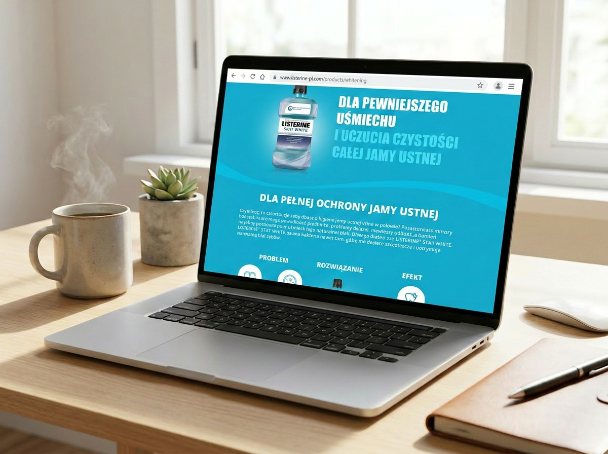 System komunikacji i landing wspierający wdrożenie produktu