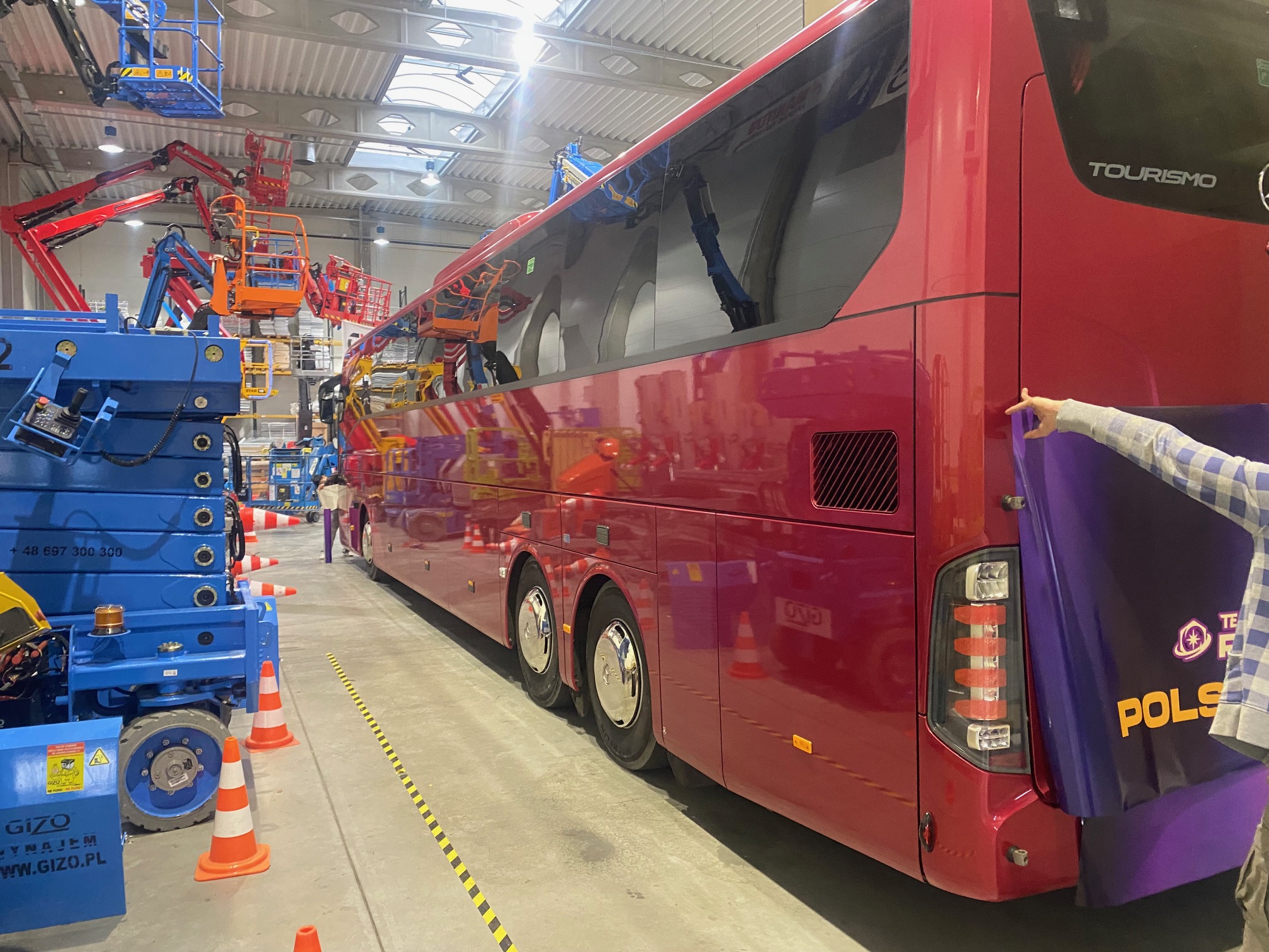 Oklejanie nośnika eventowego